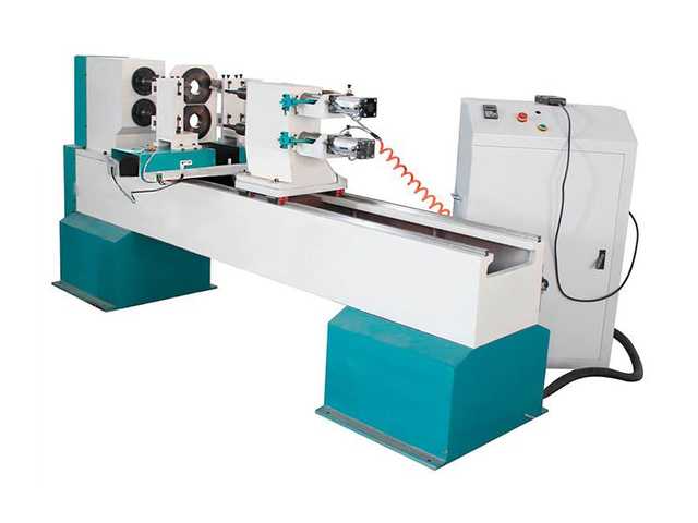 featured image thumbnail for post Double Axis Automatic CNC Wood Lathe for Baseball Bats